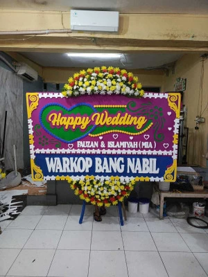 Papan Bunga di Hotel Indonesia Kempinski
